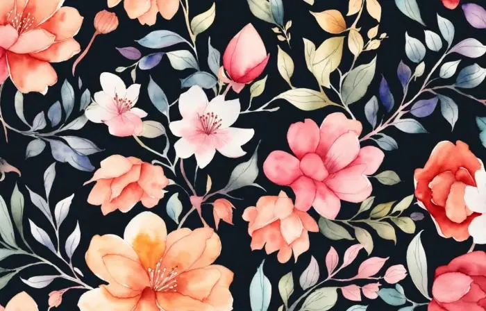 Pastel Flowers Wallpaper image